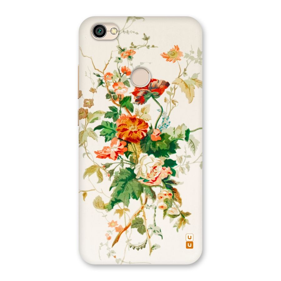Summer Floral Back Case for Redmi Y1 2017