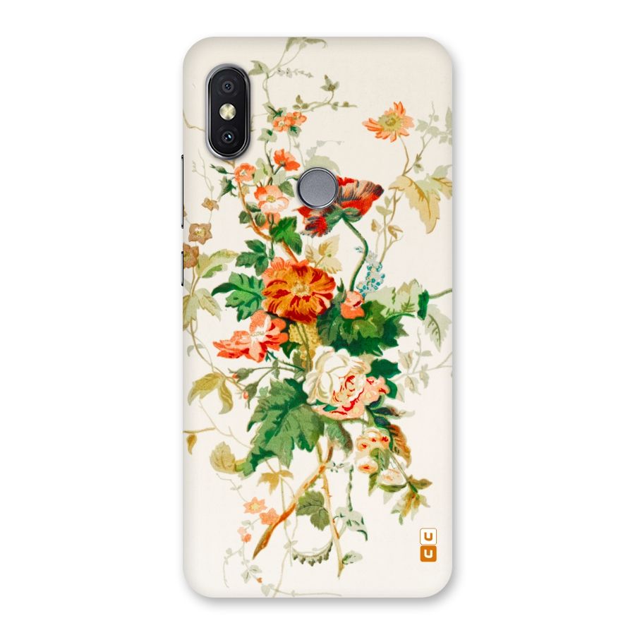 Summer Floral Back Case for Redmi Y2