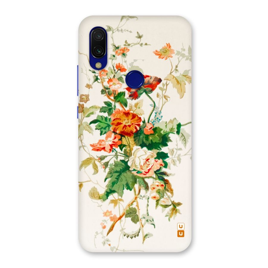 Summer Floral Back Case for Redmi Y3