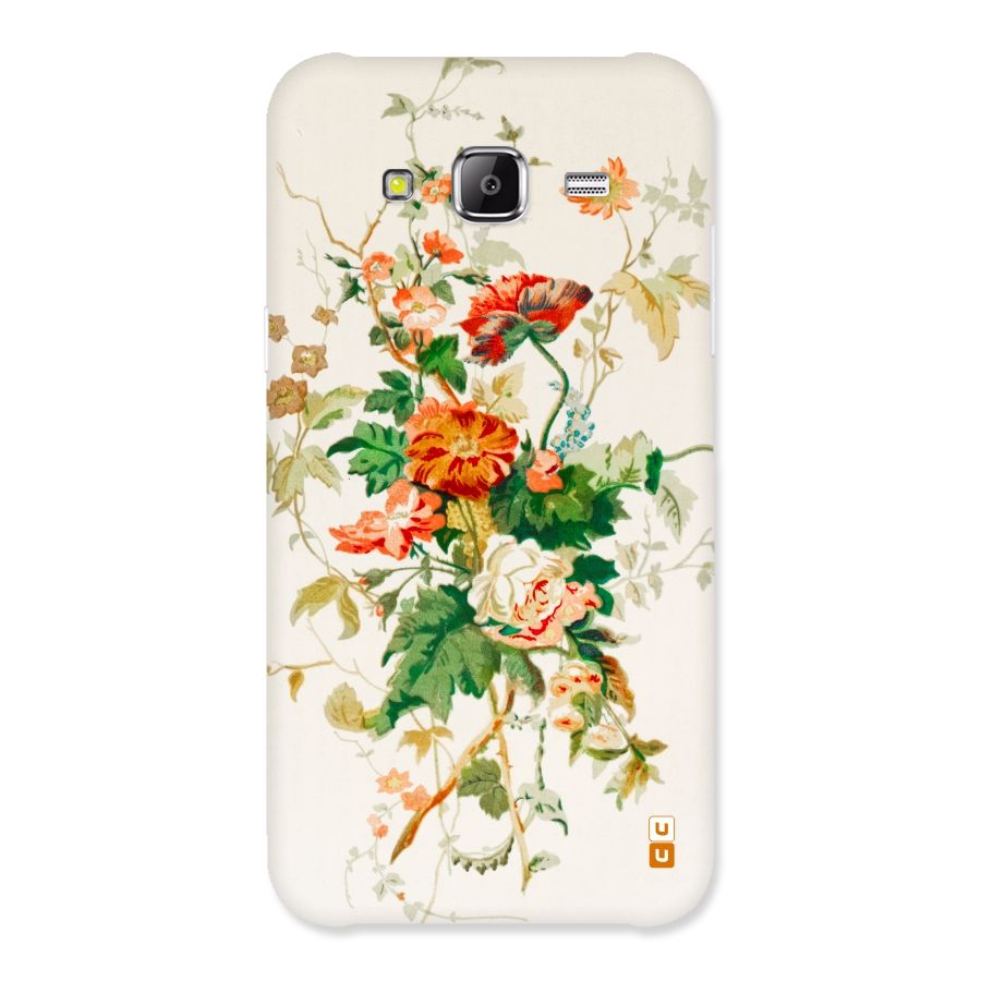 Summer Floral Back Case for Samsung Galaxy J5