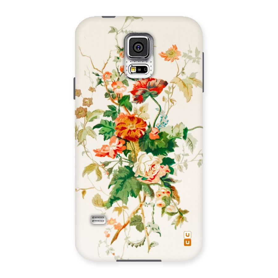 Summer Floral Back Case for Samsung Galaxy S5