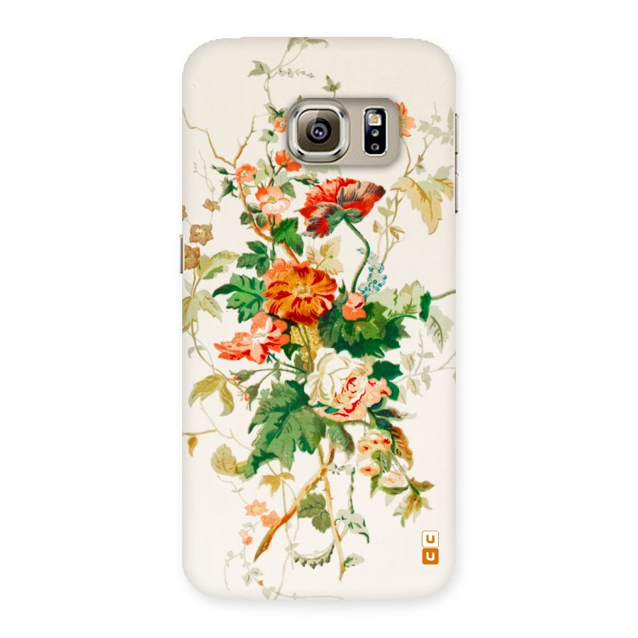 Summer Floral Back Case for Samsung Galaxy S6 Edge