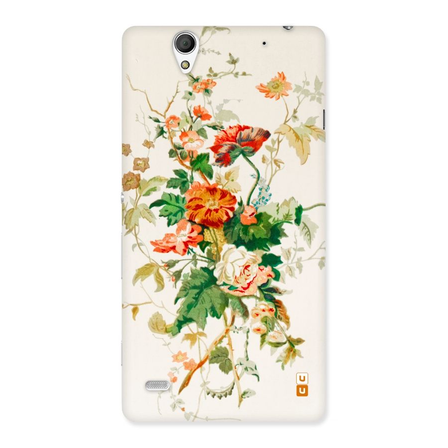 Summer Floral Back Case for Sony Xperia C4
