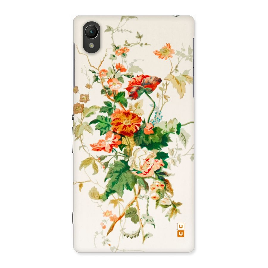 Summer Floral Back Case for Sony Xperia Z1