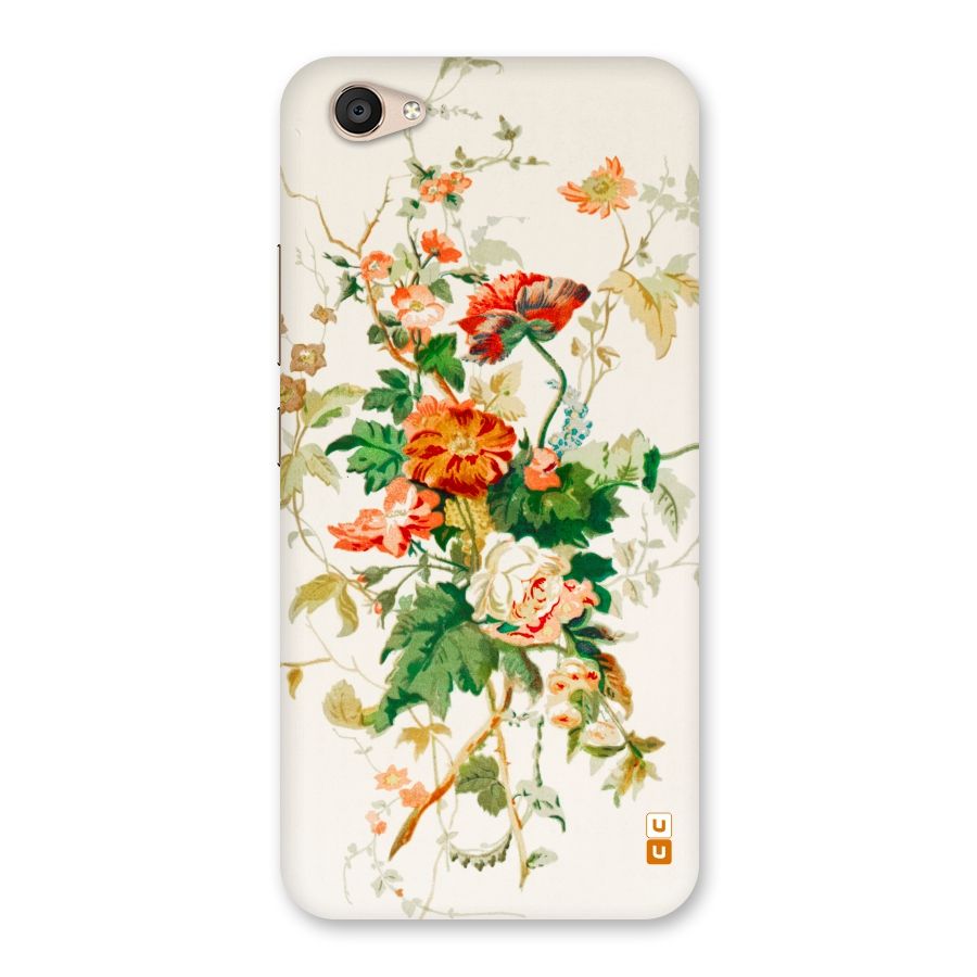 Summer Floral Back Case for Vivo V5 Plus