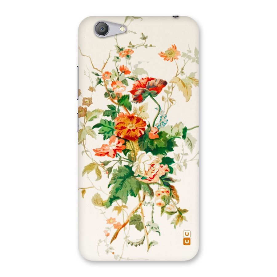 Summer Floral Back Case for Vivo Y53