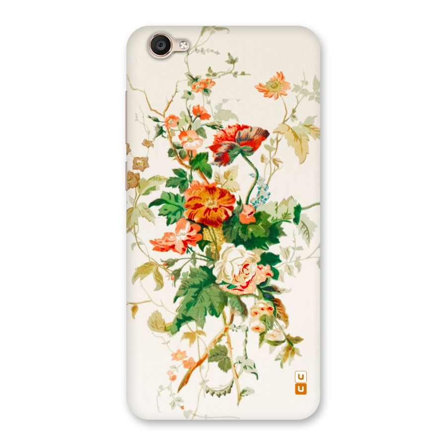 Summer Floral Back Case for Vivo Y55s
