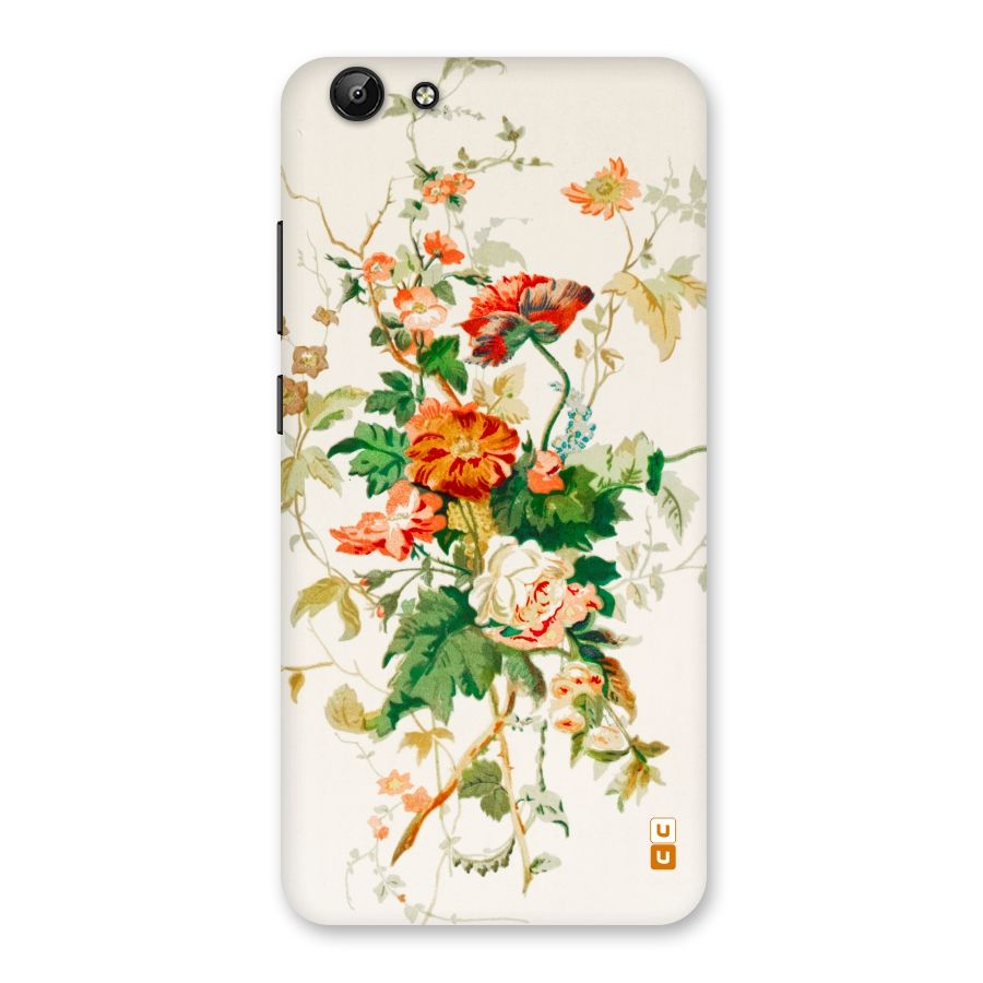 Summer Floral Back Case for Vivo Y69