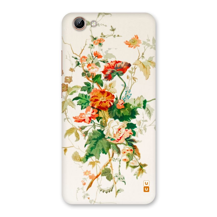 Summer Floral Back Case for Vivo Y71