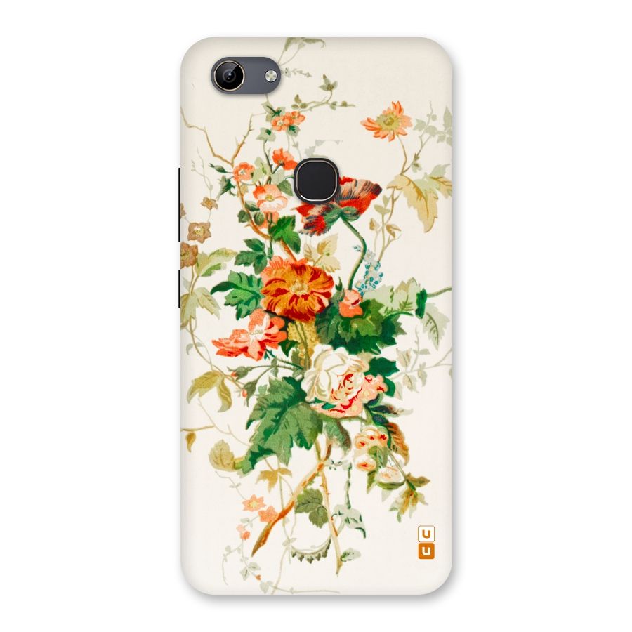 Summer Floral Back Case for Vivo Y81