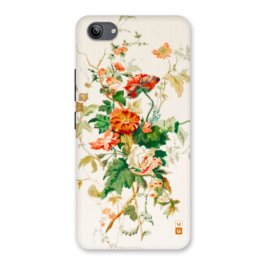 Summer Floral Back Case for Vivo Y81i