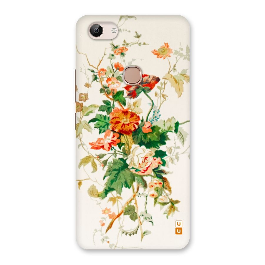 Summer Floral Back Case for Vivo Y83