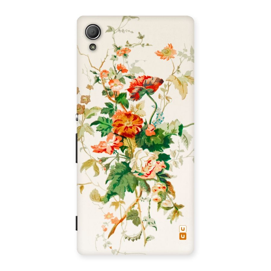 Summer Floral Back Case for Xperia Z3 Plus