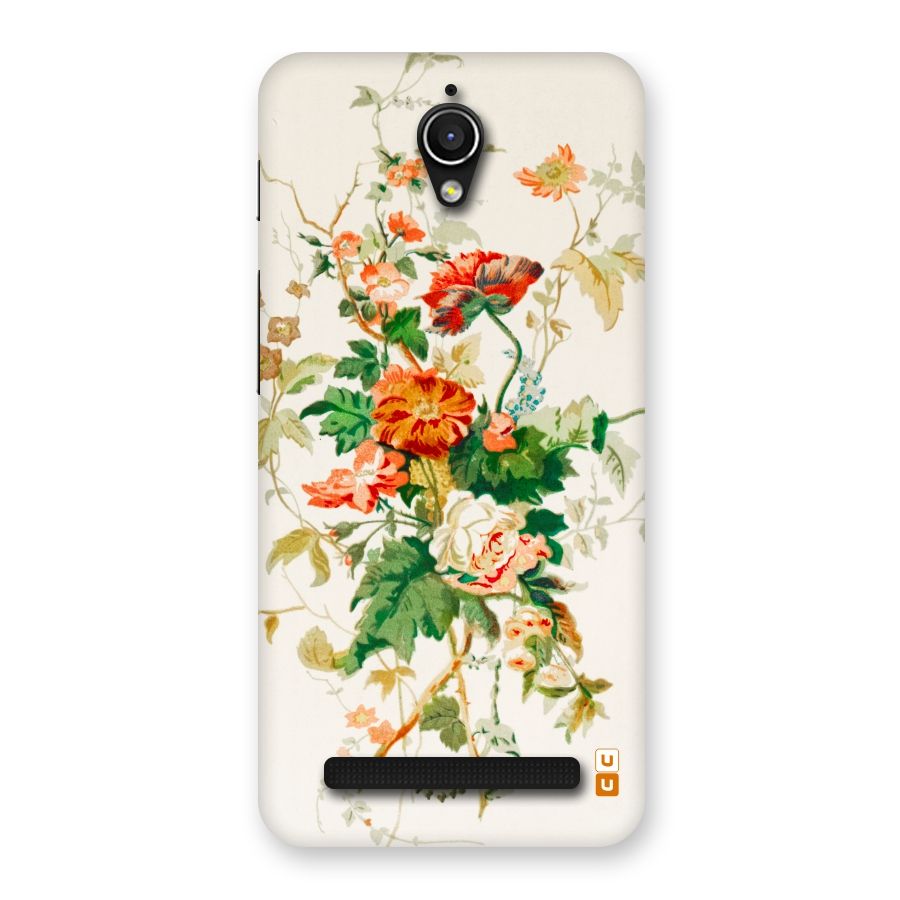 Summer Floral Back Case for Zenfone Go