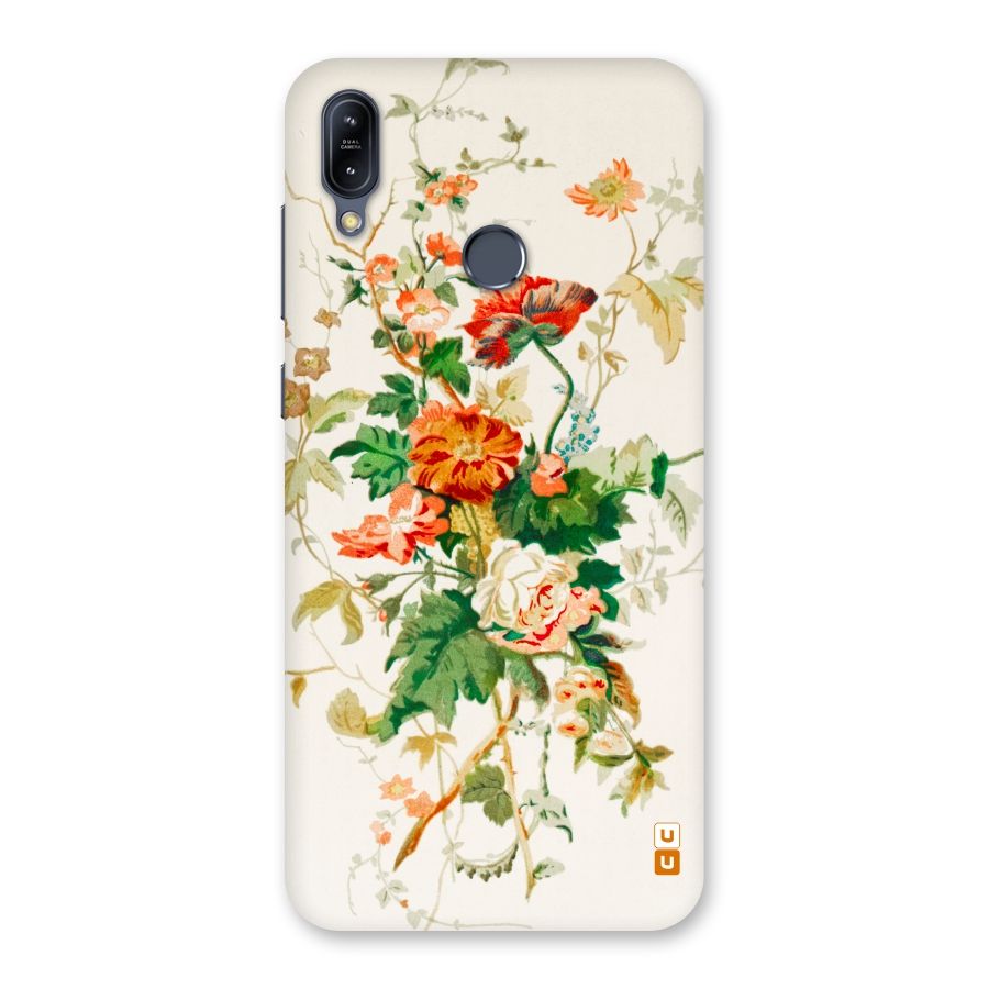 Summer Floral Back Case for Zenfone Max M2