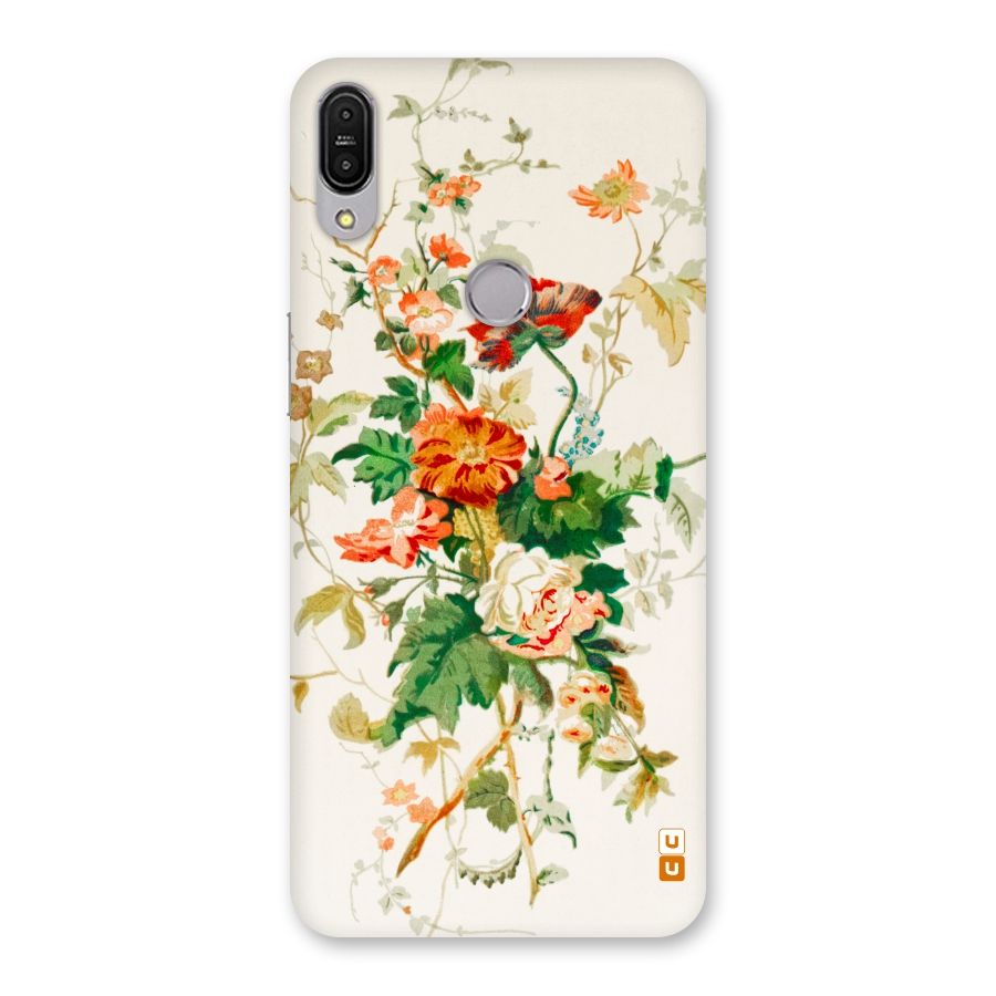 Summer Floral Back Case for Zenfone Max Pro M1