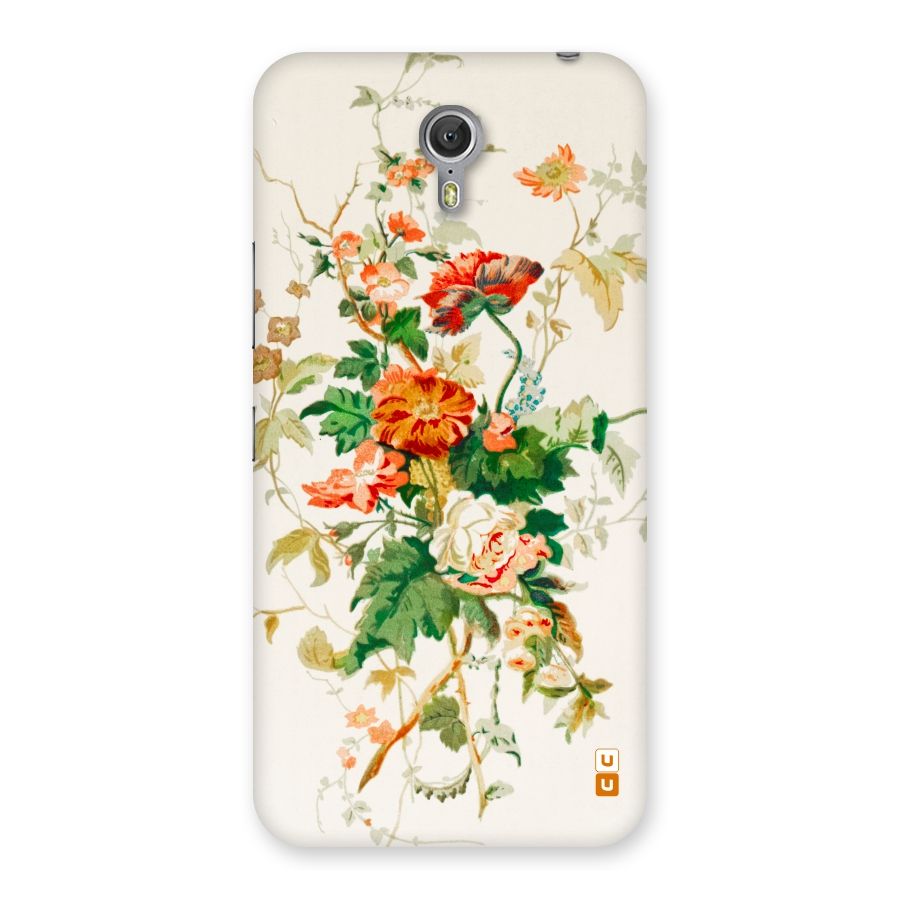 Summer Floral Back Case for Zuk Z1