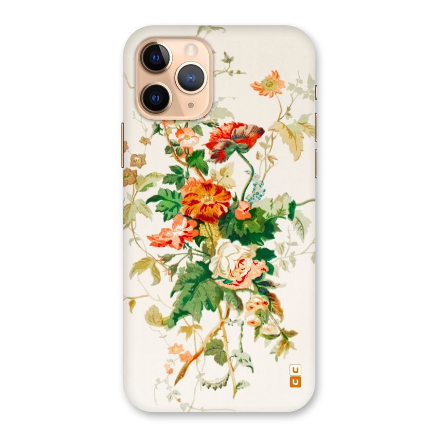 Summer Floral Back Case for iPhone 11 Pro