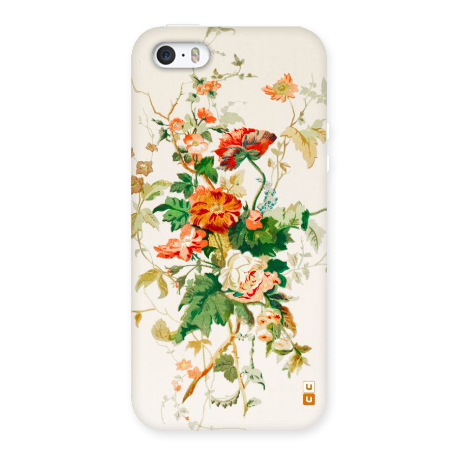 Summer Floral Back Case for iPhone 5 5S