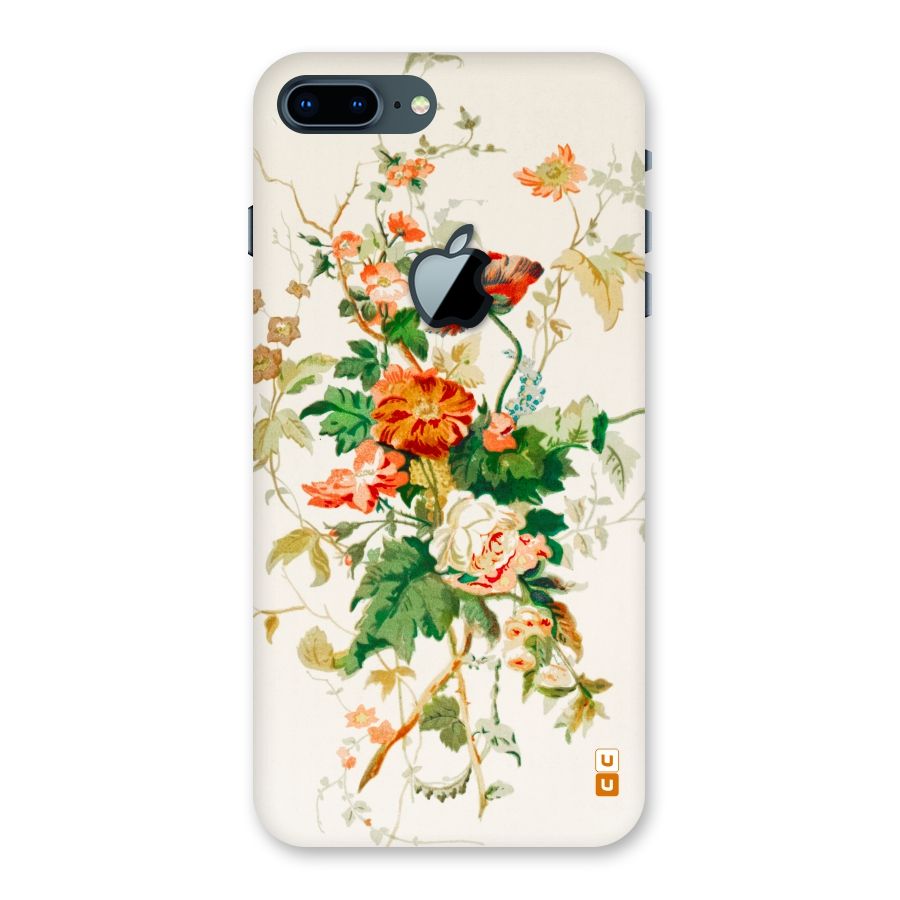 Summer Floral Back Case for iPhone 7 Plus Apple Cut