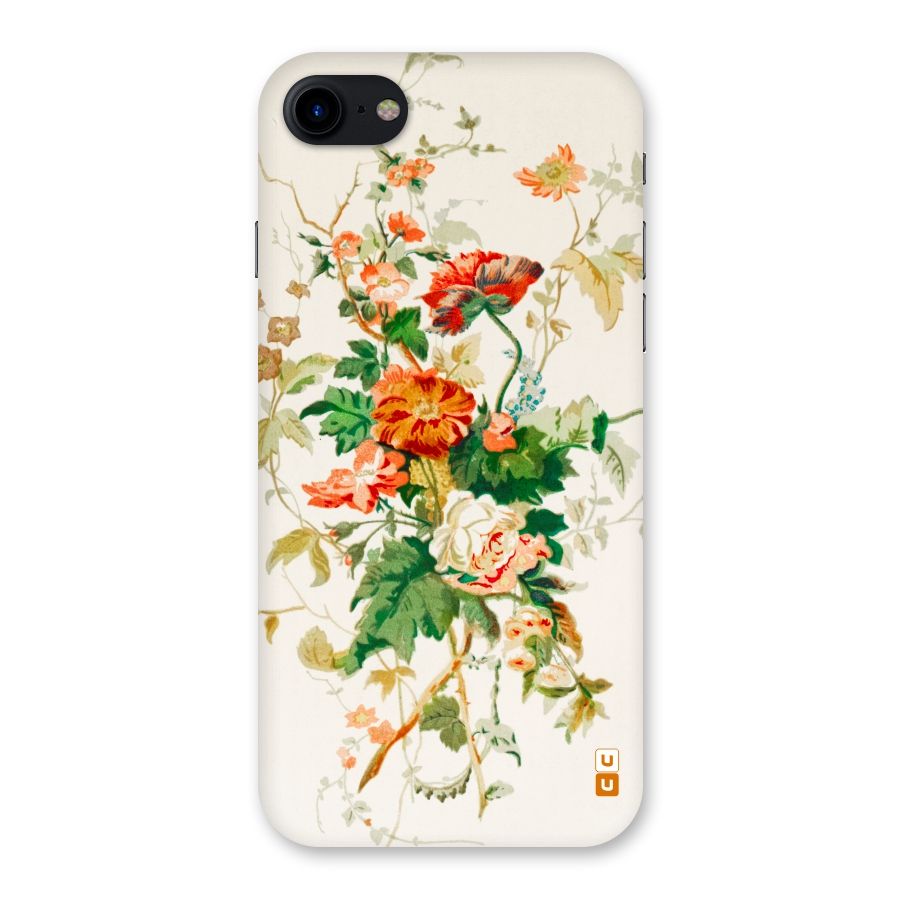 Summer Floral Back Case for iPhone SE 2020