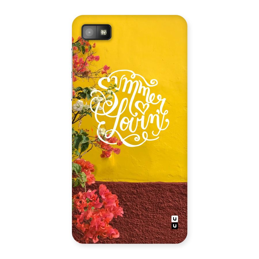 Summer Lovin Back Case for Blackberry Z10