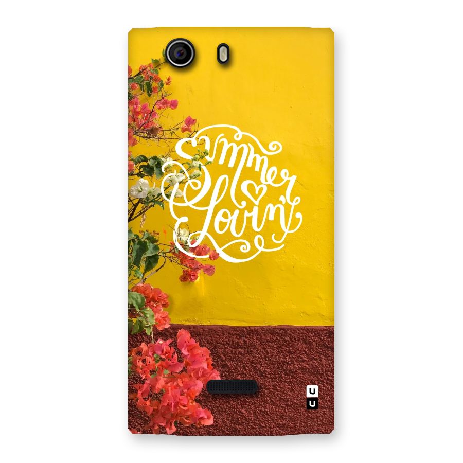 Summer Lovin Back Case for Canvas Nitro 2 E311