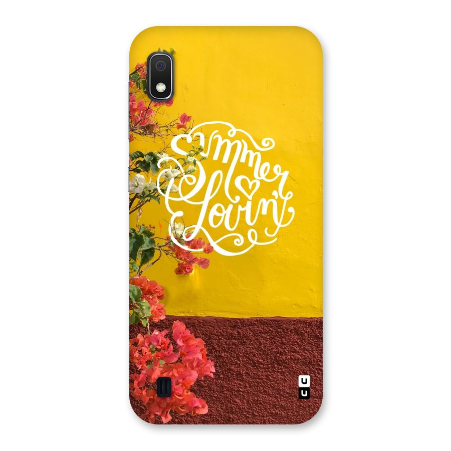 Summer Lovin Back Case for Galaxy A10
