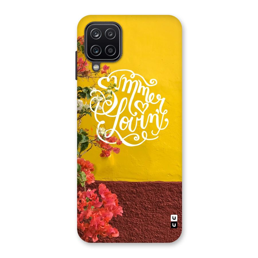 Summer Lovin Back Case for Galaxy A12
