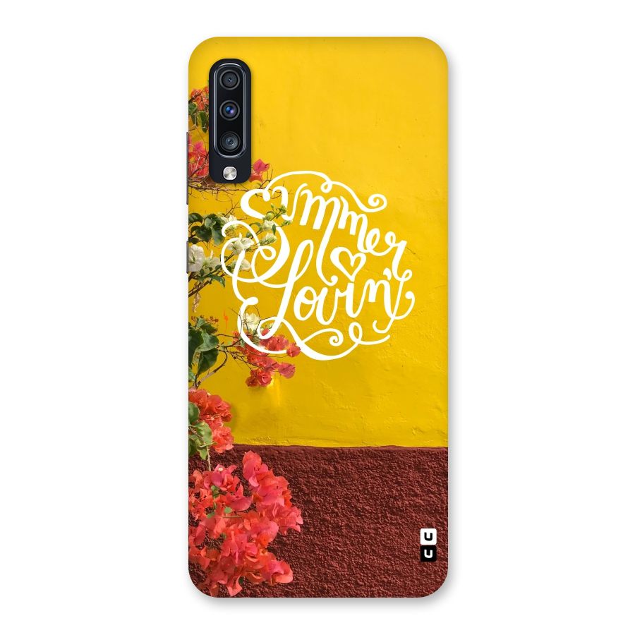 Summer Lovin Back Case for Galaxy A70