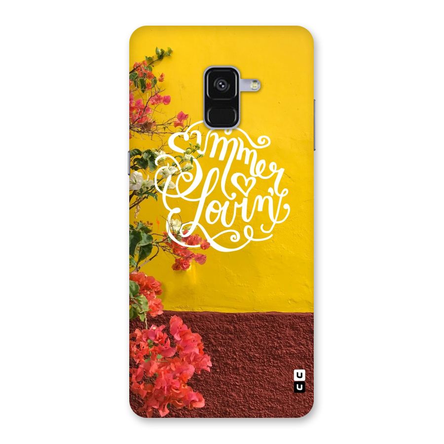 Summer Lovin Back Case for Galaxy A8 Plus