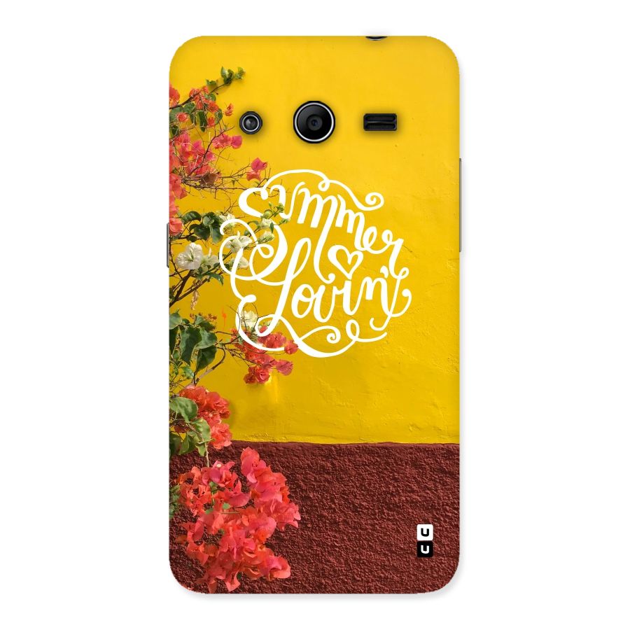 Summer Lovin Back Case for Galaxy Core 2