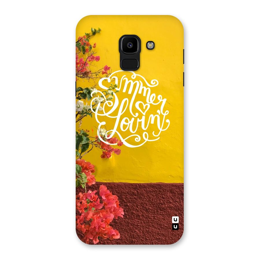 Summer Lovin Back Case for Galaxy J6