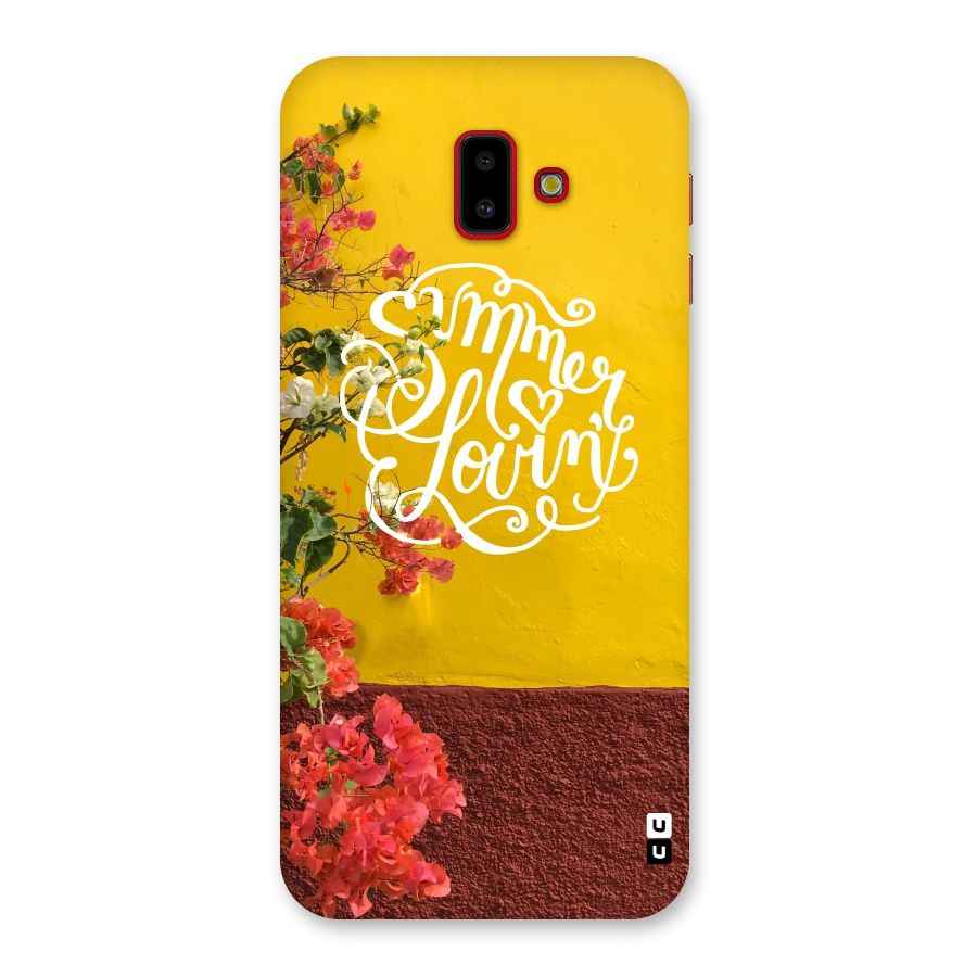 Summer Lovin Back Case for Galaxy J6 Plus