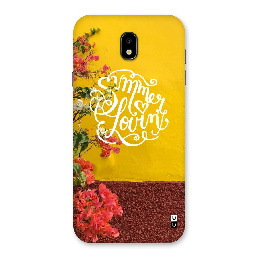 Summer Lovin Back Case for Galaxy J7 Pro