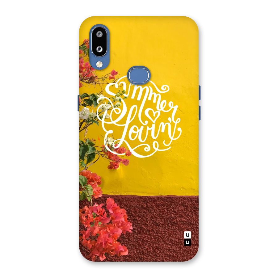 Summer Lovin Back Case for Galaxy M01s