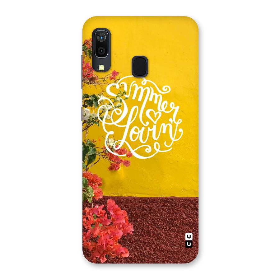Summer Lovin Back Case for Galaxy M10s