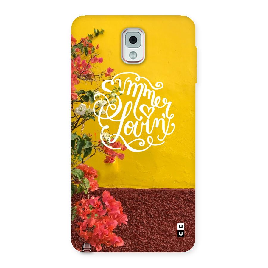 Summer Lovin Back Case for Galaxy Note 3