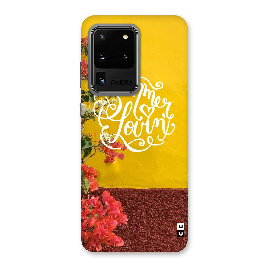 Summer Lovin Back Case for Galaxy S20 Ultra