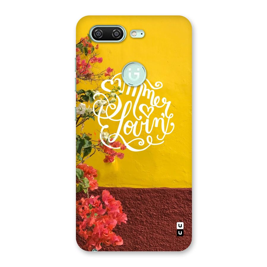Summer Lovin Back Case for Gionee S10