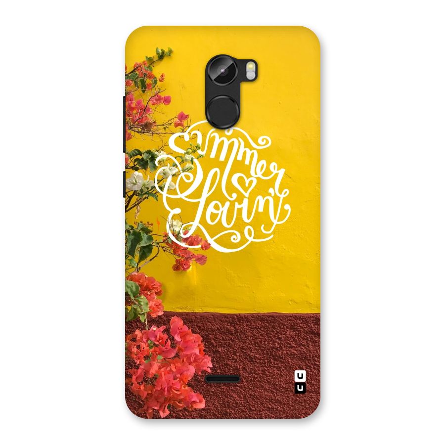 Summer Lovin Back Case for Gionee X1