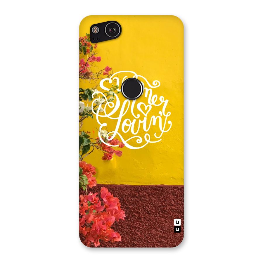Summer Lovin Back Case for Google Pixel 2