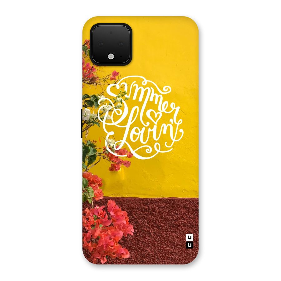 Summer Lovin Back Case for Google Pixel 4 XL