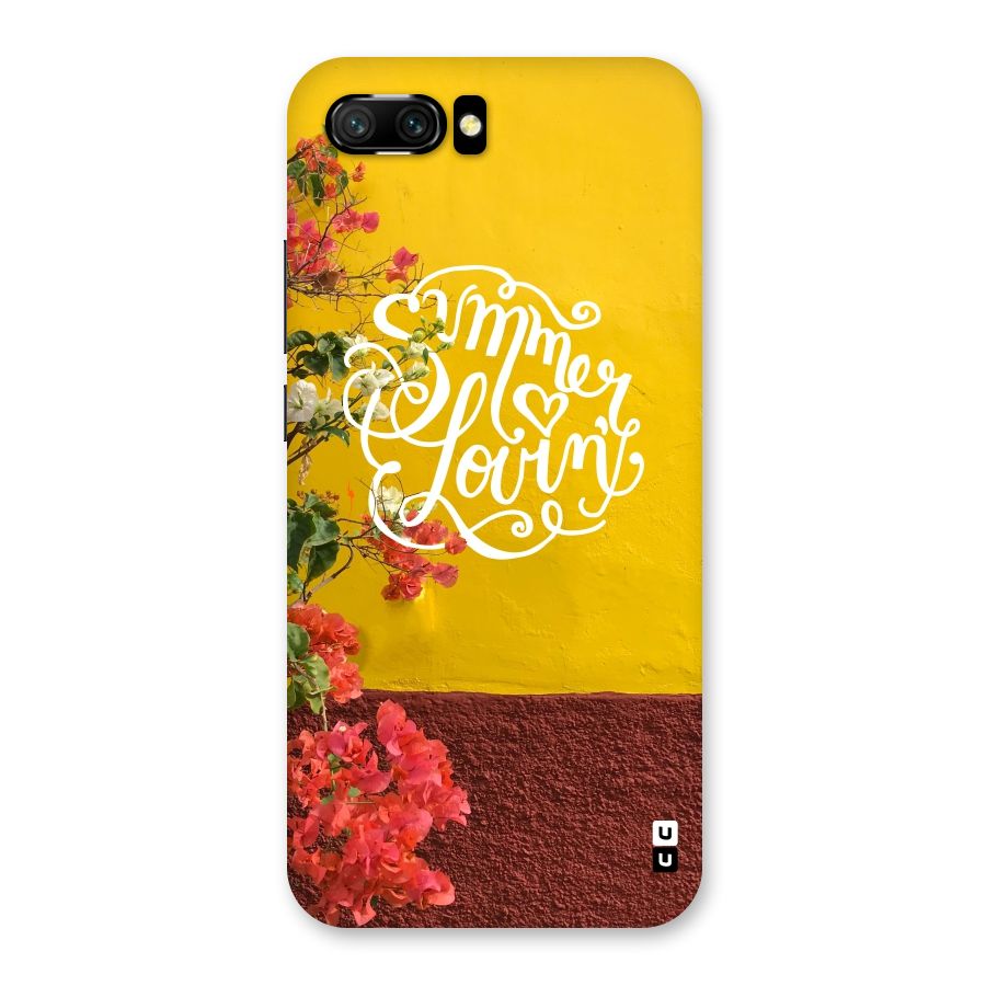 Summer Lovin Back Case for Honor 10