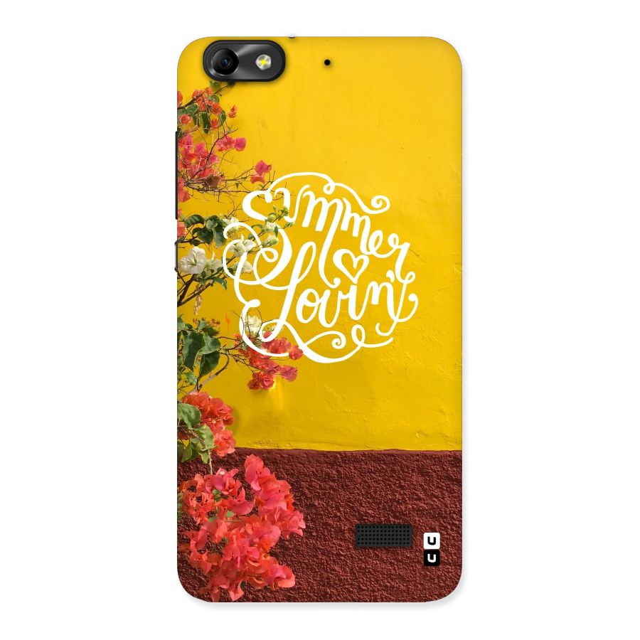 Summer Lovin Back Case for Honor 4C