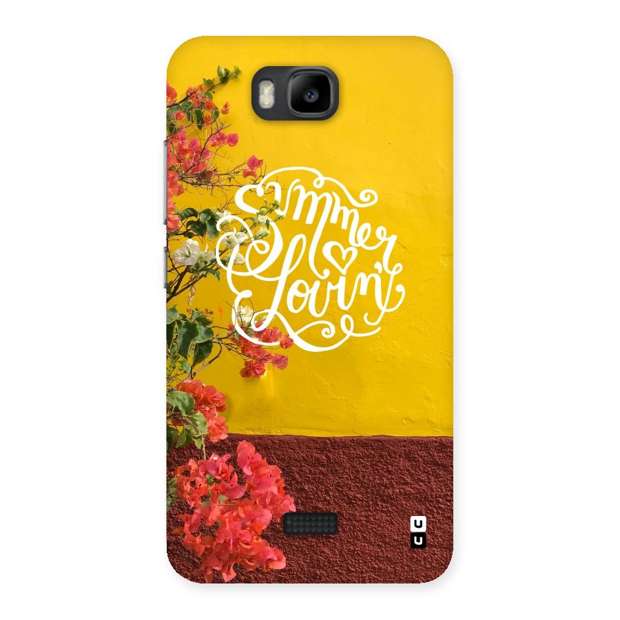 Summer Lovin Back Case for Honor Bee