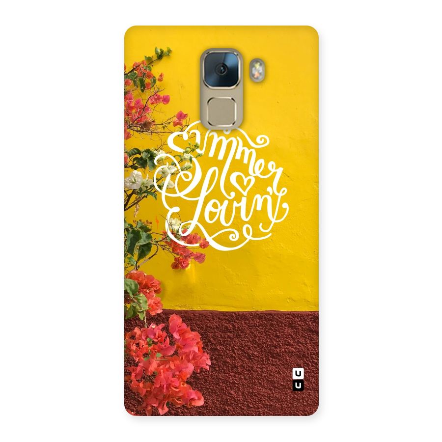 Summer Lovin Back Case for Huawei Honor 7