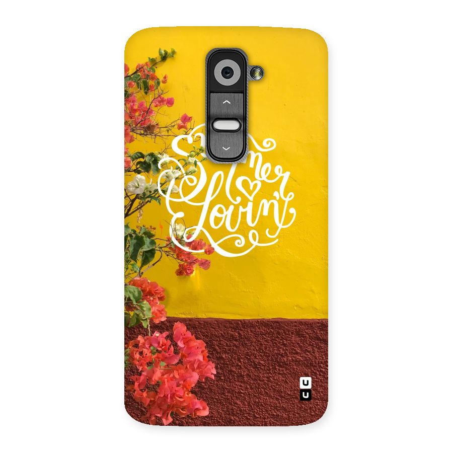 Summer Lovin Back Case for LG G2