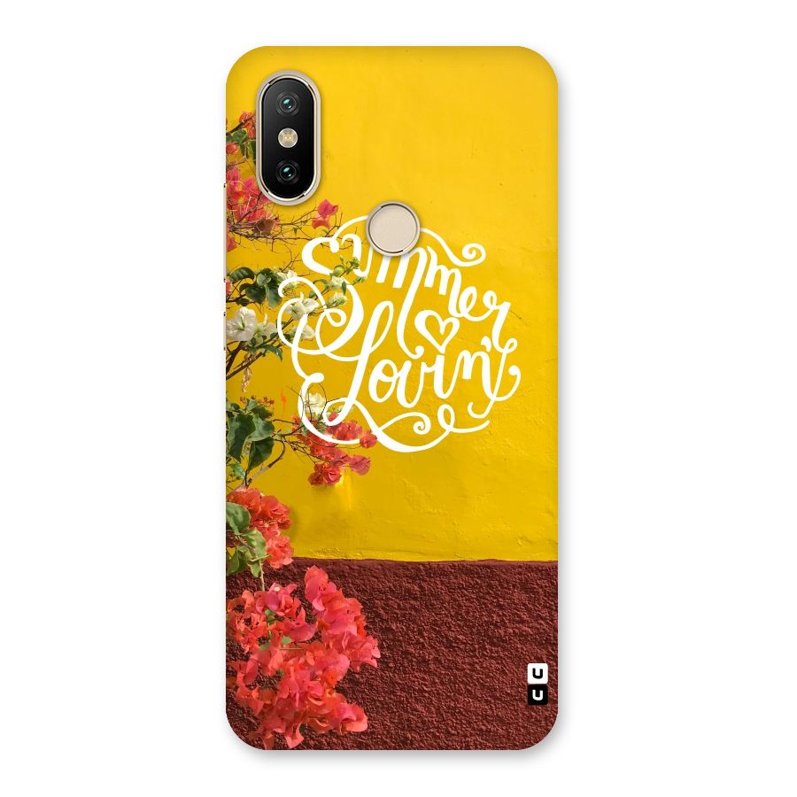 Summer Lovin Back Case for Mi A2