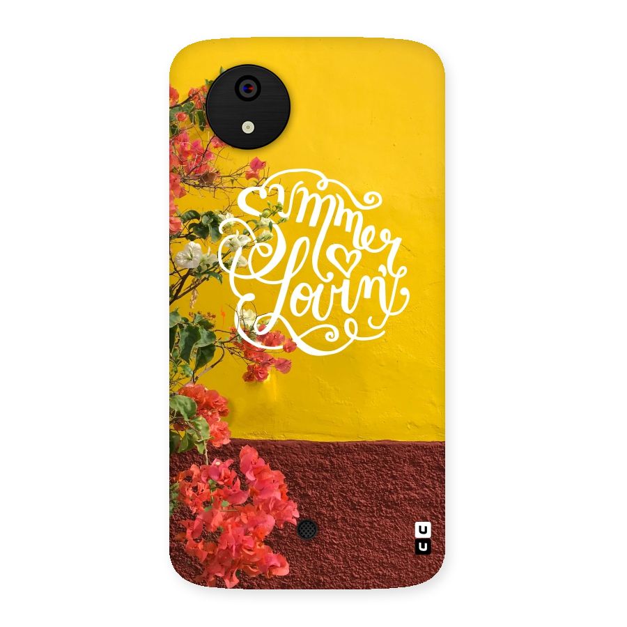 Summer Lovin Back Case for Micromax Canvas A1